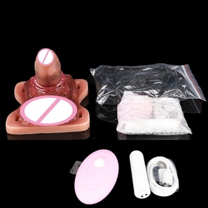 FAAK Dildo de Silicona con Correa, Vibrador Inalámbrico para Juegos Sexuales, Juguetes Eróticos para Preliminares, Masturbación y Masajes - Product Image 5