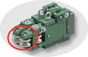 Rodillo guía de alambre de rueda guía <span class=keywords><strong>TiC</strong></span> rodillo de carburo de titanio - Product Image 4