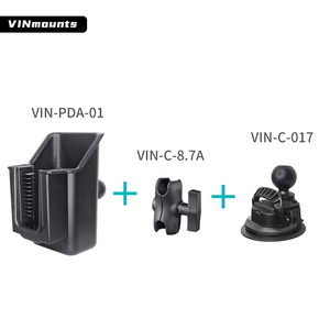 Support de fixation VIN pour lecteurs de codes-barres avec bras de 8,7 cm et base à rotule de 1,5 pouce pour chariots élévateurs/entrepôts - Product Image 5