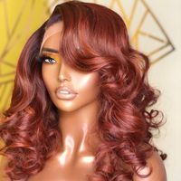 Brut Cheveux Indiens 38 Pouces Full Dentelle Perruque, Full Lace Perruque de Cheveux Humains Pour Les Femmes Noires, 12a Vierge Non Transformés Afro 100% Perruque de Cheveux Humains