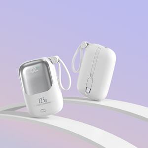 Nuevo Banco de Energía Portátil de 10000 mAh con Carga Rápida PD22.5W, Pantalla LED y Cable Tipo-C para Teléfono Móvil - Product Image 2