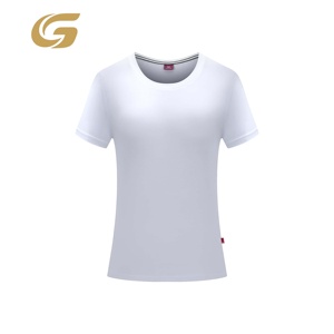 Wholesale Custom Printing Plain White 100% Cotton T-Shirt 260 Gram Fabric Promotional Election Campaign Anti-Pilling Breathable