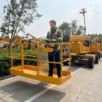 Plateformes de travail aériennes télescopiques pour la construction d'usines et l'entretien des sites ; Véhicules de travail aériens télescopiques autopropulsés.