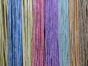 Colliers et bracelets en pierres d'oxyde colorées Heishi de tailles variées, directement de l'usine, bijoux DIY pour femmes, certifiés par une tierce partie du Fujian - Product Image 2