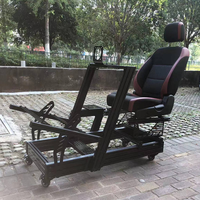Support de siège de jeu de simulation de conduite VR en profilé aluminium OEM pour simulateur de mouvement extrême DIY, cockpit de simulation de course DIY, Sim Rig 40120 FGT Elite