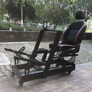 Support de siège de jeu de simulation de conduite VR en profilé aluminium OEM pour simulateur de mouvement extrême <span class=keywords><strong>DIY</strong></span>, cockpit de simulation de course <span class=keywords><strong>DIY</strong></span>, <span class=keywords><strong>Sim</strong></span> <span class=keywords><strong>Rig</strong></span> 40120 FGT Elite - Product Image 2