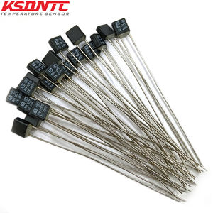 100pcs שחור מרובע מאוורר מנוע הוביל טמפרטורה rh טמפרטורה 2a 3a 5a 10a <span class=keywords><strong>250v</strong></span> 75 85 92 95 102 105 110 115 120 140 130 145 150 תרמית c - Product Image 1