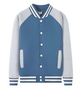 Sweatshirts à col montant Offre Spéciale pour hommes Vestes universitaires en polaire Vestes de baseball brodées personnalisées Oem avec logo - Product Image 6