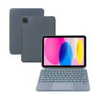 Clavier sans fil rétroéclairé, étui pour tablette, coques en plastique, support amovible, housse pour iPad 109 Air 11 Pro M2 10e génération PU