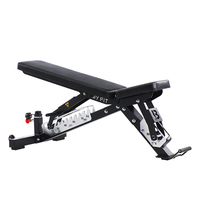 Vente en gros nouvelle version banc de musculation réglable en métal à pliage rapide pour le fitness pour l'entraînement en force