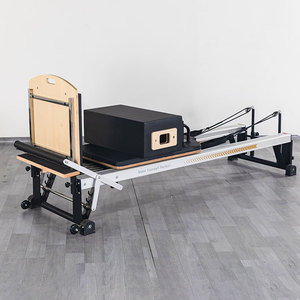 Reformer Pilates en aluminium de qualité commerciale, esthétique moderne, directement de l'usine, pour <span class=keywords><strong>la</strong></span> récupération post-partum - Product Image 1