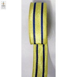 Tailles personnalisées OEM Couleurs Argent Vert Foncé Français Dentelle Tresse Accessoire Ceinture Fil Métallique Usage Cérémoniel Textile Artisanat - Product Image 3