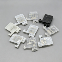 Big Ink Damper DX7 XP600 TX800 4720 I3200 XP600 Filter Port Persegi Putih Tahan UV Hitam untuk Tinta UV Berbasis Air Eco Solvent