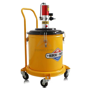 Cheap Sale Industrial Pneumatic <b>Grease</b> Pump 30L Movable Air Operated <b>Grease</b> Pump Kit Pneumatic Lubrication Barrel <b>Grease</b> Pump - Product Image 2