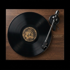 <span class=keywords><strong>Tocadiscos</strong></span> <span class=keywords><strong>de</strong></span> <span class=keywords><strong>Vinilo</strong></span> Acrílico Moderno con Diseño Artístico, Logotipo Personalizado, <span class=keywords><strong>Precio</strong></span> <span class=keywords><strong>de</strong></span> Fábrica, Plato Transparente Minimalista - Product Image 5