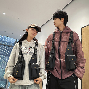 Nuova Borsa a <span class=keywords><strong>Tracolla</strong></span> Retrò in Pelle PU Impermeabile per <span class=keywords><strong>Uomo</strong></span> e Donna, Stile Gilet, Ideale per la Fiera di Canton - Product Image 6