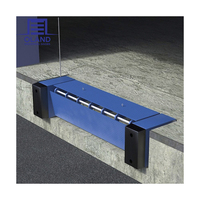 Niveleur de quai hydraulique fixe professionnel, plateforme de chargement industrielle pour les baies de chargement de camions porte-conteneurs