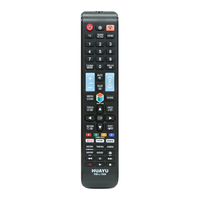 Télécommande de remplacement à code fixe HUAYU RM-L1598 pour téléviseurs intelligents Samsung Bn59-01250a/Bn59-01259b/Aa59-00786a avec pile AAA