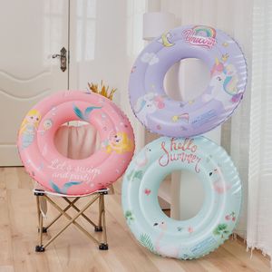 Bouée de natation pour enfants, bouée sous-aisselle épaissie en forme de licorne, double airbag, flotteur de piscine, design dessin animé, pour 3-6 ans - Product Image 1