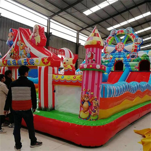 Château gonflable miniature personnalisé en PVC pour enfants, modè<span class=keywords><strong>le</strong></span> d'exportation chinois, produit mobile - Product Image 6
