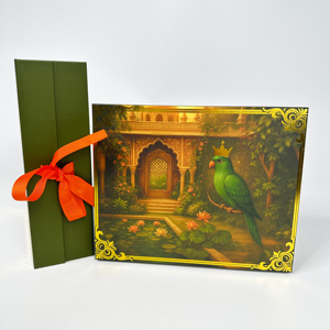 Hot-sale Custom Printed Luxury Rigid <b>Magnetic</b> Gift <b>Box</b> with Matt Lamination Embossing Ribbon Bow and Raffia for Gift Packaging - Product Image 1