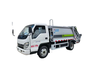 Camion à ordures compacteur diesel manuel Foton Mini 4,5 m³ 4x2 avec moteur, directement de l'usine