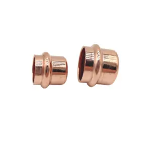 Copper Plumbing Water Gas Pipe Fitting Press End Caps For Copper Pipe