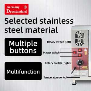 Kurtos KalacsドーナツアイスクリームコーンチムニーケーキグリルオーブンマシンNP-21チムニーケーキを作るためのホット販売マシン - Product Image 6