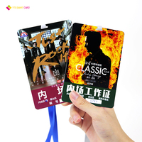 YTS taille personnalisée nfc pvc stade billets d'événements sportifs billets de concert cartes de visite accès pass Vip