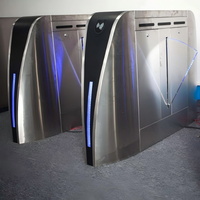 Tourniquet à ailettes en acier durable, directement du fabricant, pour gares ferroviaires et stations de train