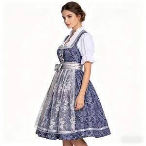 Costumi Oktoberfest per Donne, Abiti Tradizionali Bavarezi, Vestiti per Feste di Halloween, Cosplay, Abiti da Cameriera Plus Size, Outfit da Cameriera per Bar - Product Image 3