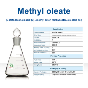 Oleato de Metilo CAS 112-62-<span class=keywords><strong>9</strong></span> Para Síntesis Orgánica y Grado Industrial - Product Image 2