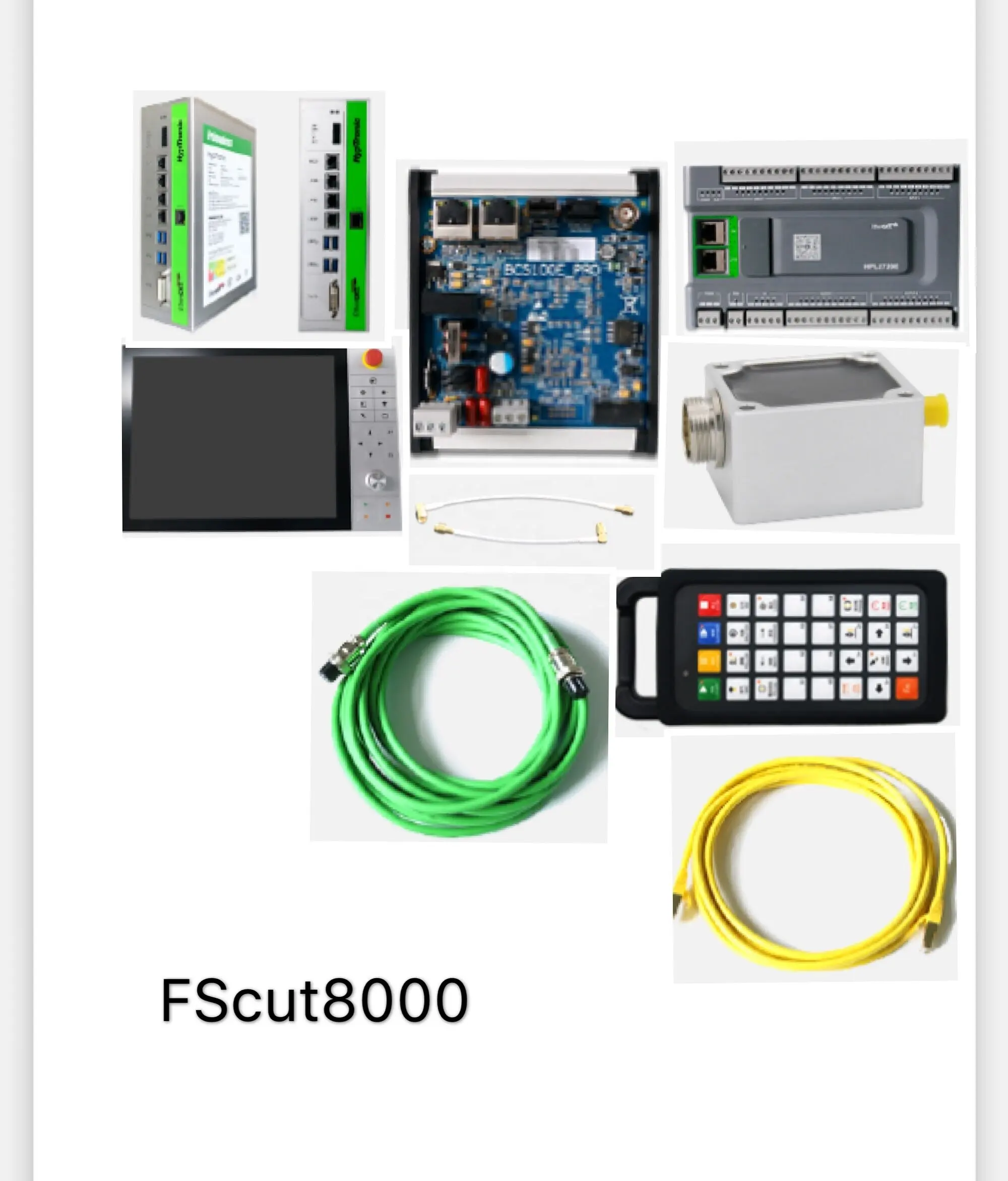 ALS FSCUT8000 + BCS100 Cypcut ระบบควบคุมเลเซอร์สำหรับเครื่องตัดไฟเบอร์เลเซอร์