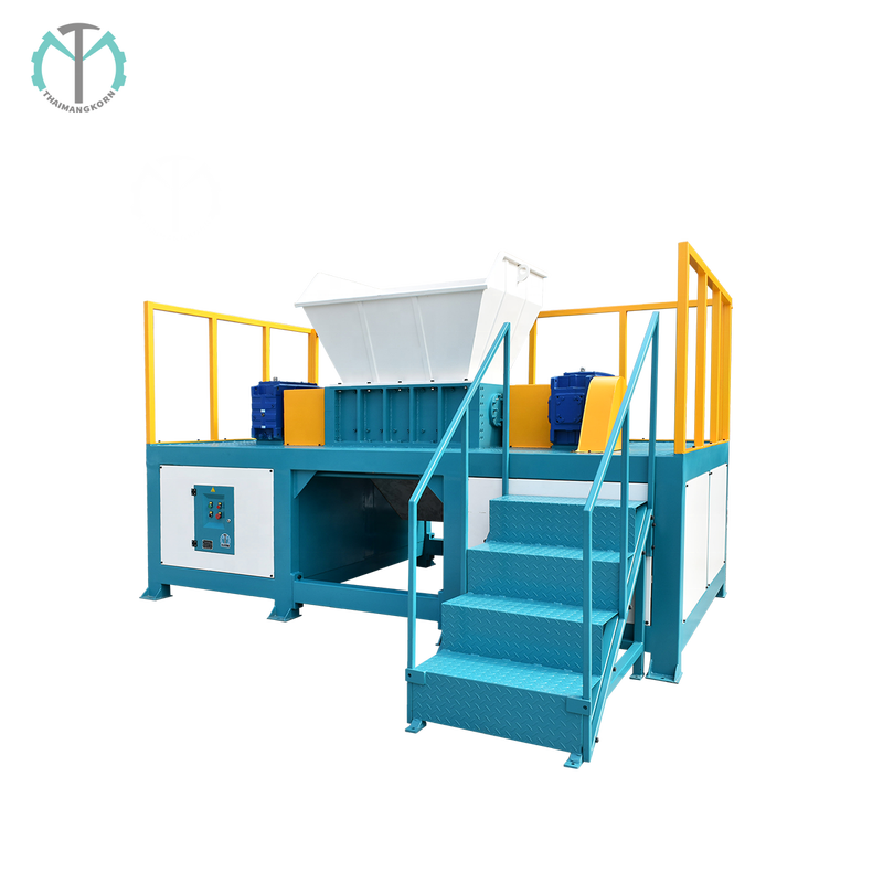 Scrap Double Shaft Metal Shredder Machine