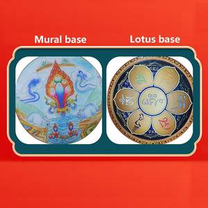 Rueda Maglev budista tibetana rueda de oración de verdad de seis caracteres, rueda de oración budista tibetana de mesa Maglev, para rezar - Product Image 2