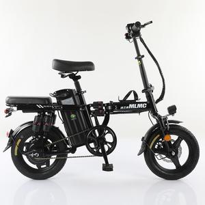 Bicicletta Elettrica 500W 48V 15Ah Batteria al Litio Motore Posteriore 3 Velocità Bici Pieghevole in Lega di Alluminio Freno a Disco Elettronico in Offerta - Product Image 2