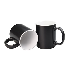 Taza de Sublimación Walking <span class=keywords><strong>Dead</strong></span>, Taza Mágica Negra de Cerámica que Cambia de Color Brillante, Taza de Café Personalizada para Regalo - Product Image 1