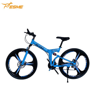 26 Zoll Carbon Steel Mountain BIycicle <span class=keywords><strong>Rad</strong></span> Bikes Hochwertiger Kohlenstoffs tahl Einrad 6 Klingen Fahrräder Faltbar Faltbar <span class=keywords><strong>Mtb</strong></span> - Product Image 1