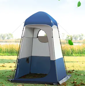 Off Road araba 4x4 büyük açık duş çadır kamp kolay kurmak Deluxe barınak çadır soyunma odası taşıma çantası kamp tuvalet