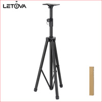 Support de Moniteur de Studio Professionnel Letova SPS-025 – Trépied Réglable Durable pour Haut-parleur – Excellent Rapport Qualité-Prix