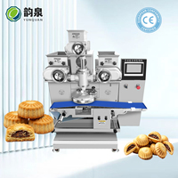 Nouvelle machine à encruster électrique automatique pour la fabrication de maamoul, ligne d'encrustage industrielle, capacité 220V 20-120 pièces/min, Yunquan