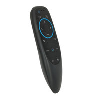 Souris aérienne G10BTS BT5.0 avec gyroscope, télécommande à détection, apprentissage IR pour Smart TV, PC, décodeur G10BT
