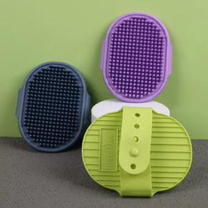 Tendencia <span class=keywords><strong>2026</strong></span>: Cepillo de Baño de Silicona de Alta Calidad para Mascotas, Guante de Masaje para Perros, Suministros de Limpieza para Mascotas - Product Image 1