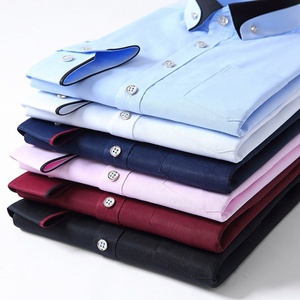 เสื้อเชิ้ตคอเต่าแขนยาวผู้ชายรุ่นใหม่ประจำฤดูใบไม้ผลิและฤดูใบไม้ร่วงปี 2025 ผ้าเนื้อยืด สวมใส่สบาย ไม่ต้องรีด เหมาะสำหรับใส่ทำงานหรือลำลอง - Product Image 2