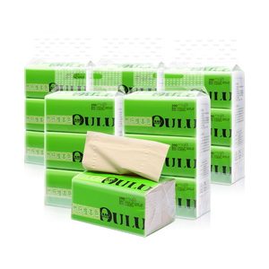 Venta al por mayor logotipo personalizado <span class=keywords><strong>OULU</strong></span> ecológico de alta calidad de 3 capas caja de pañuelos faciales suaves - Product Image 5