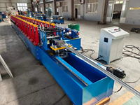 41*41/41*21mm C U-Form Solarmodul-Montagehalterung Rollformmaschine mit Lager PLC-Steuerung 0-5m/min Kapazität 11kW 380V
