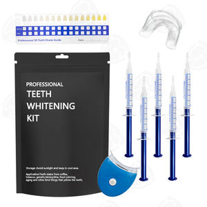 GT Custom Private Label Whitening Kit for Clinics 5 Teeth Whitening Gels LED Light Shade Chart Système rapide approuvé CE - Product Image 1