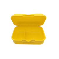 Boîte à bento divisée pour enfants et bébés boîte à lunch scolaire de qualité alimentaire boîte à lunch en plastique avec compartiment