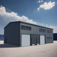 Vente directe d'usine Kits de construction d'entrepôts et d'ateliers préfabriqués à ossature légère en acier à faible coût Design moderne Solution complète