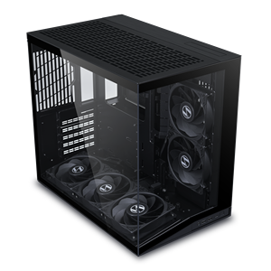 Nouvelle Arrivée <span class=keywords><strong>LIAN</strong></span> <span class=keywords><strong>LI</strong></span> O11D <span class=keywords><strong>MINI</strong></span> V2 Flow Blanc et Noir Boîtier PC Gaming Micro ATX Incluant 5 Supports de Ventilateur pour Carte Mère BTF ATX/M-ATX/<span class=keywords><strong>Mini</strong></span>-ITX - Product Image 2